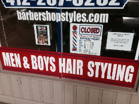 Shop, Men’s Hairstyling in Brentwood, PA 